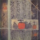 Persimmons Canvas Paintings - Persimmons l